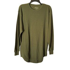 Galaxy By Harvic Men Long Sleeve Pullover Crew Neck Thermal T-shirt Size XL